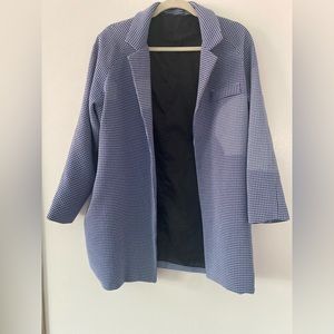 Oversized blazer jacket
